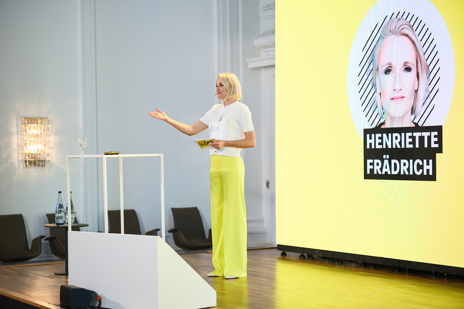 Henriette Hochstein-Frädrich keynote speaker at Tourismustag Baden-Württemberg 2025, presenting on attention, brand and digital behaviour